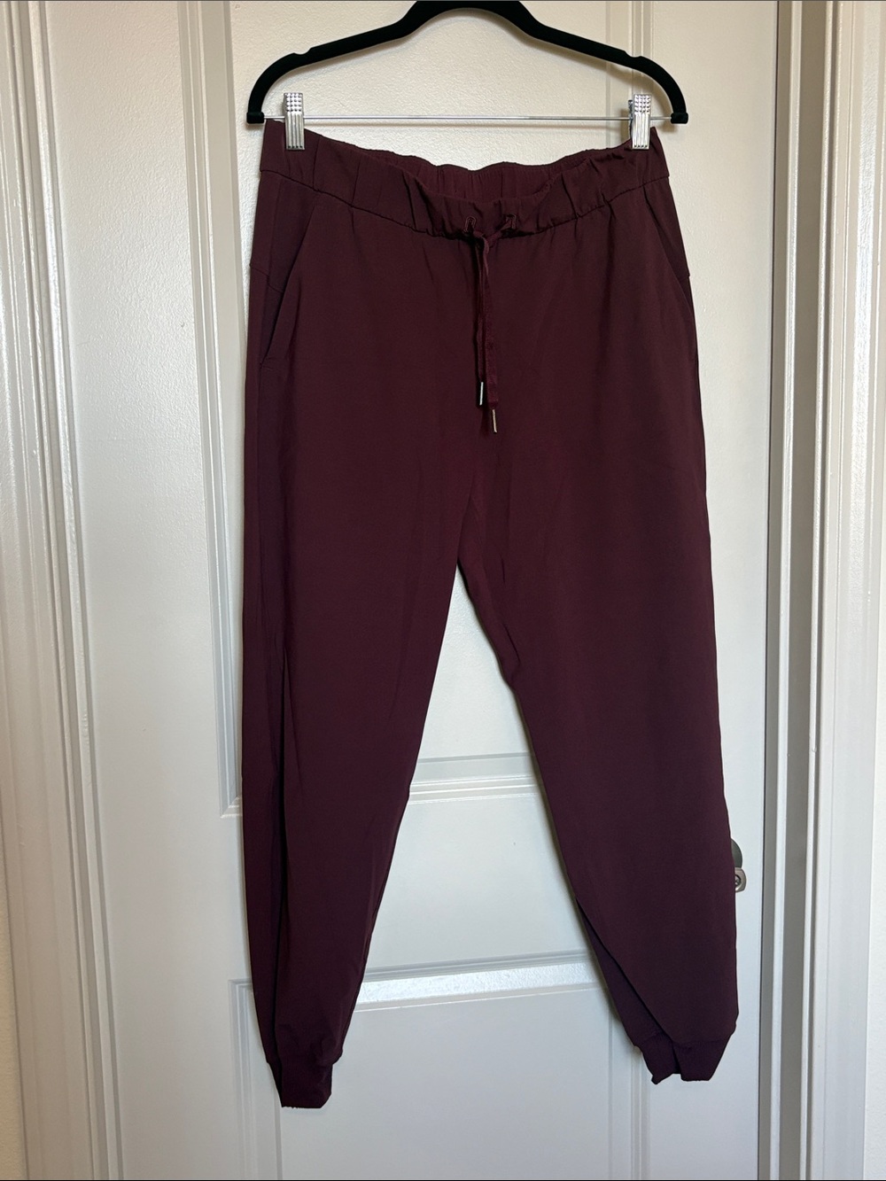 lululemon athletica Maroon Track Joggers
